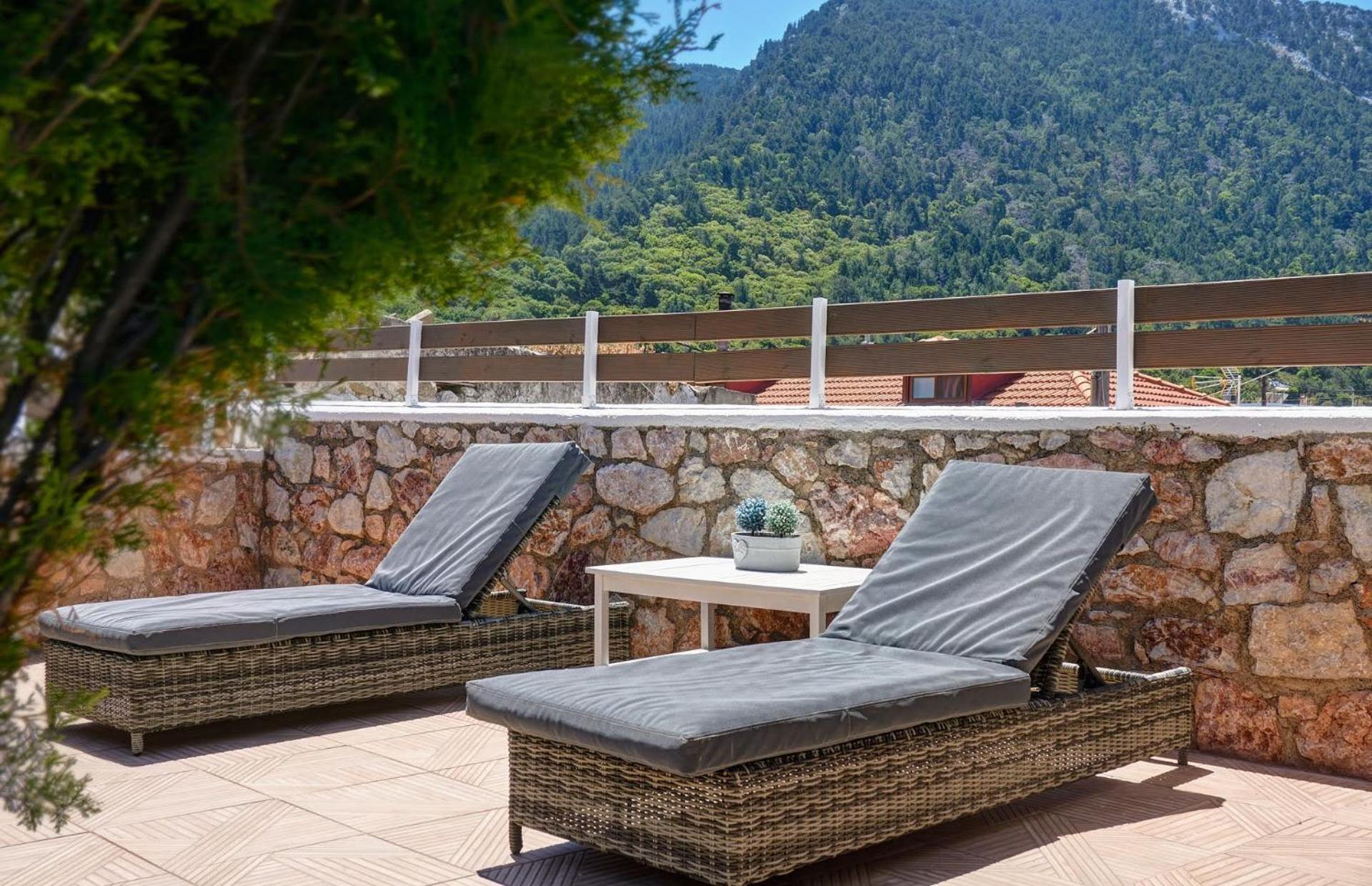 Fontana Luxury Villa Salakos With Pool Near Beach Eksteriør billede